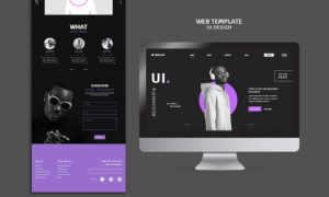 Mehr über den Artikel erfahren Minimal Portfolio Frame Design